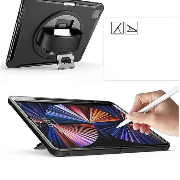 Apple iPad Air case PROTECTION Hand Strap 10.9" (4th Gen2020 and 5th Gen2022) - Picture 5 of 6